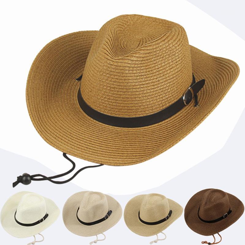 Fashion Men Cowboy Straw Hat Women Men Summer Outdoor Travel Beach Hats Unisex Solid Western Sunshade Western Cap#0820y301, White
Fashion Men Cowboy Straw Hat Women Men Summer Outdoor Travel Beach Hats Unisex Solid Western Sunshade Western Cap#0820y301, White