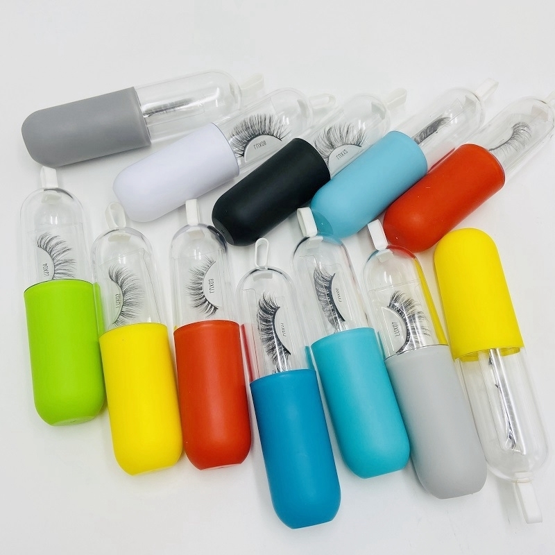 3D Mink Eyelashes Capsule Bottle Packaged False Eyelashes Soft Natural Thick 1pair/bottle Fake Eyelash Makeup Tools
3D Mink Eyelashes Capsule Bottle Packaged False Eyelashes Soft Natural Thick 1pair/bottle Fake Eyelash Makeup Tools