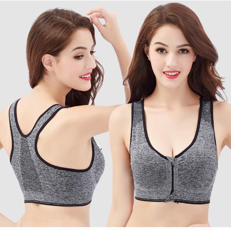 Hot Women Zipper Push Up Sports Bras Vest Underwear Shockproof Breathable Gym Fitness Athletic Running Yoga Bh Sport Tops #j3s, Red
Hot Women Zipper Push Up Sports Bras Vest Underwear Shockproof Breathable Gym Fitness Athletic Running Yoga Bh Sport Tops #j3s, Red