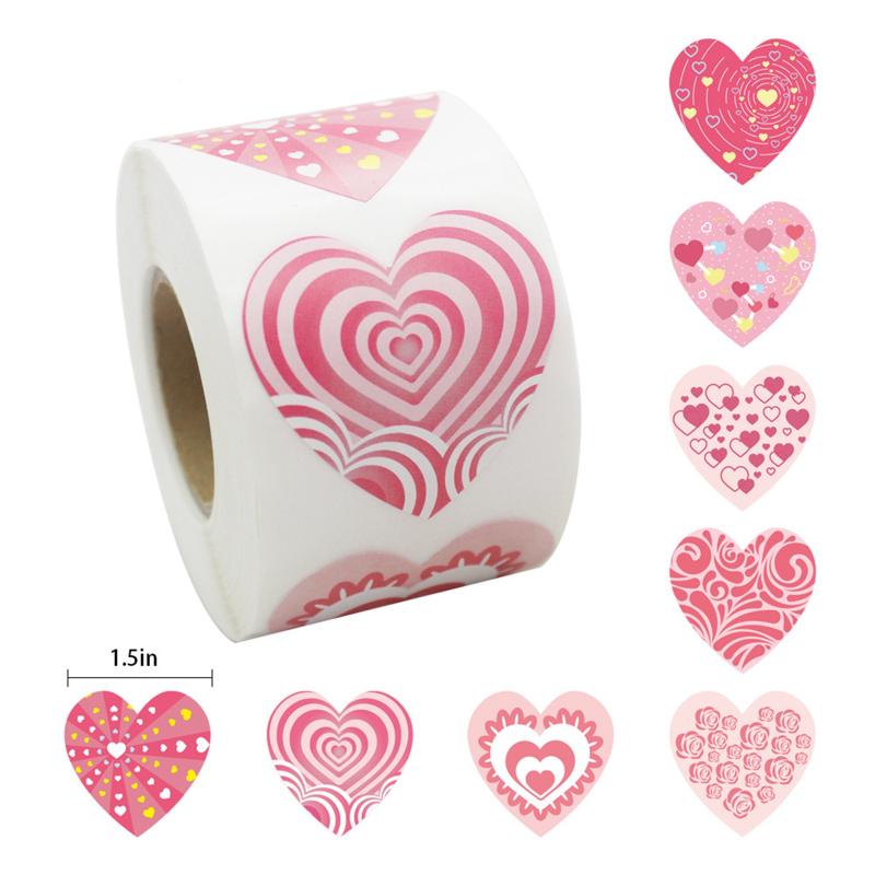 Brand 500Pcs/ 8 Pattern PVC Stickers Heart Print Envelope Stickers Decorative Paper Sealing Tools for Gift Box Valentine Decor
Brand 500Pcs/ 8 Pattern PVC Stickers Heart Print Envelope Stickers Decorative Paper Sealing Tools for Gift Box Valentine Decor
