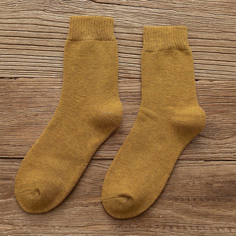 Mens Autumn and Winter Thick Warm Socks Fashion Free Size Casual Men Winter Thick Velvet Middle Tube Sock 12 Colors, Black
Mens Autumn and Winter Thick Warm Socks Fashion Free Size Casual Men Winter Thick Velvet Middle Tube Sock 12 Colors, Black