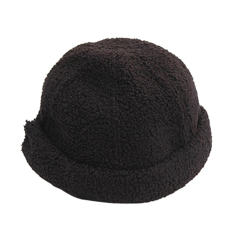 40# Fashion Women Hats Edge Curl Solid Skull Caps Plush Thermal Caps Painter Beret Lambskin Melon Leather Lovely Painter Hats, Beige
40# Fashion Women Hats Edge Curl Solid Skull Caps Plush Thermal Caps Painter Beret Lambskin Melon Leather Lovely Painter Hats, Beige