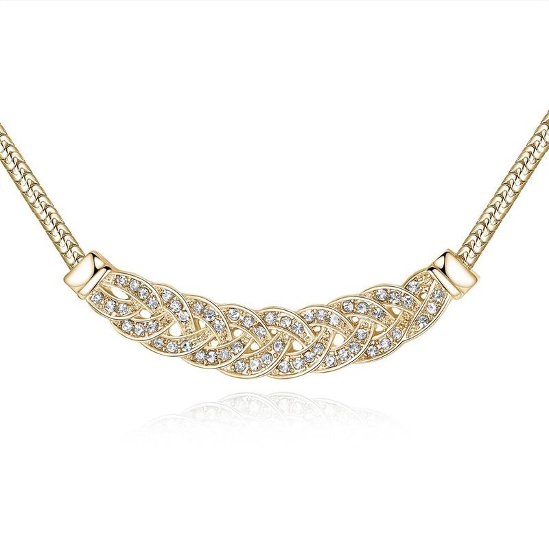 Trend Hot Sale Gold/Silver Color Inlaid Czech Diamond Personalized Round Dance Necklace Short Clavicle Chain Woman Jewelry Gift
Trend Hot Sale Gold/Silver Color Inlaid Czech Diamond Personalized Round Dance Necklace Short Clavicle Chain Woman Jewelry Gift