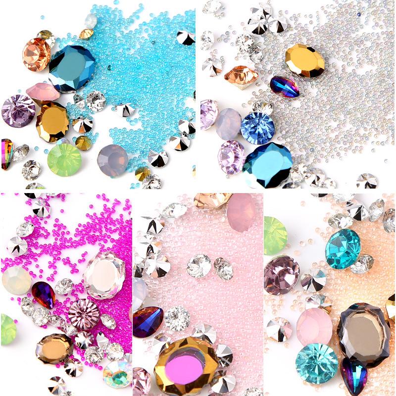 1 Box Colorful Mix Size Chameleon Non-porous Rhinestones Caviar Microbeads Ball DIY Nail Art Manicure Decor Tools
1 Box Colorful Mix Size Chameleon Non-porous Rhinestones Caviar Microbeads Ball DIY Nail Art Manicure Decor Tools