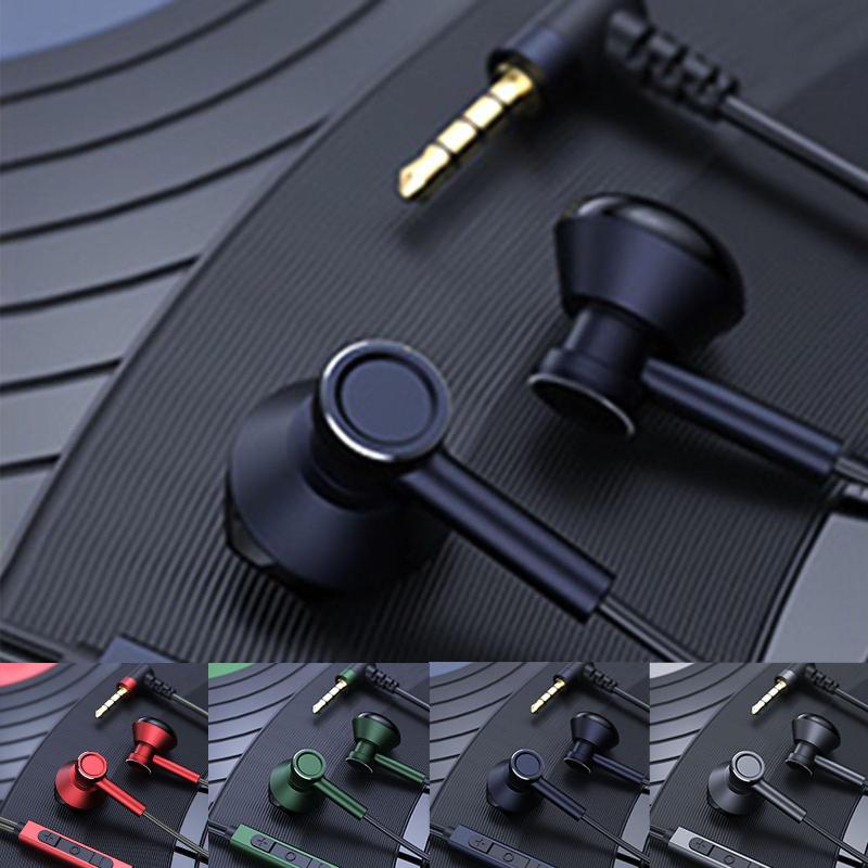 3.5mm Wired Deep Bass Stereo Phone Music Earphone Headset with Line Control Mic, Red
3.5mm Wired Deep Bass Stereo Phone Music Earphone Headset with Line Control Mic, Red