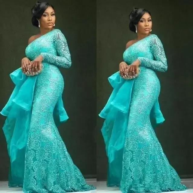 Aso Ebi Plus Size Evening Dresses Peplum One Shoulder Mermaid Lace Prom Dresses African Dubai Formal Party Gowns vestidos de fiesta VOG343, Black;red
Aso Ebi Plus Size Evening Dresses Peplum One Shoulder Mermaid Lace Prom Dresses African Dubai Formal Party Gowns vestidos de fiesta VOG343, Black;red