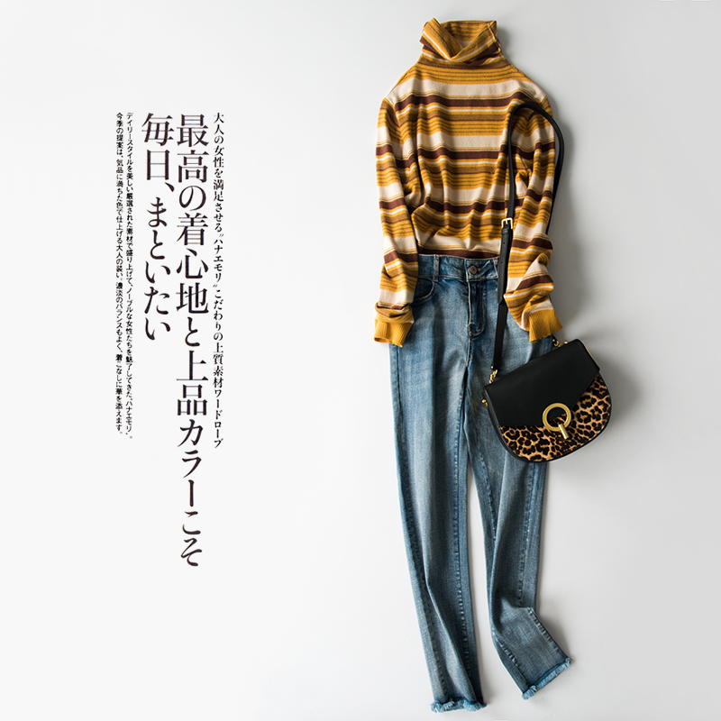 -selling sweaters women's knitted cashmere sweaters striped women's autumn and winter sweaters S-XXXL 201221