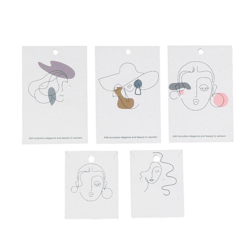 Fashion 100Pcs/Lot Elegant Women Pattern Earring Display Card Necklace Jewelry Packing Paper Card Tag Holders (Mixed
Fashion 100Pcs/Lot Elegant Women Pattern Earring Display Card Necklace Jewelry Packing Paper Card Tag Holders (Mixed