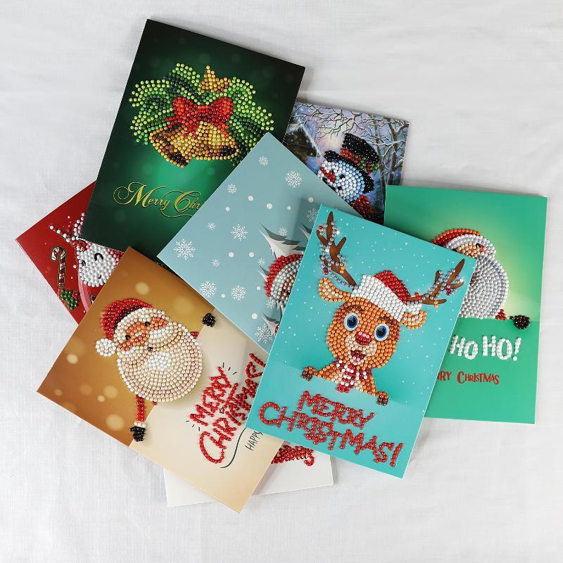 8 Pieces Diamond Painting Greeting Card Set Handmade Diy Christmas Xmas Cards Santa Claus Elk 26cm*18cm Festival Gift1
8 Pieces Diamond Painting Greeting Card Set Handmade Diy Christmas Xmas Cards Santa Claus Elk 26cm*18cm Festival Gift1