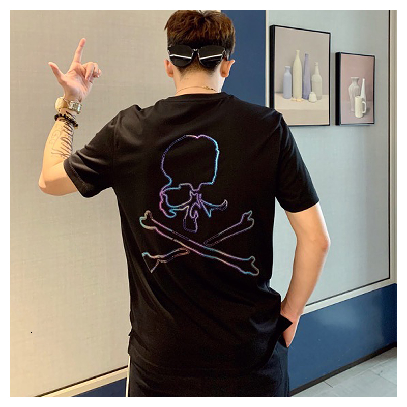 2021 Style Mmj New Skulls Short Sleeve Men Colorful Printing Casual High Street 100%cotton T-shirt Couple Rcxs, Black
2021 Style Mmj New Skulls Short Sleeve Men Colorful Printing Casual High Street 100%cotton T-shirt Couple Rcxs, Black