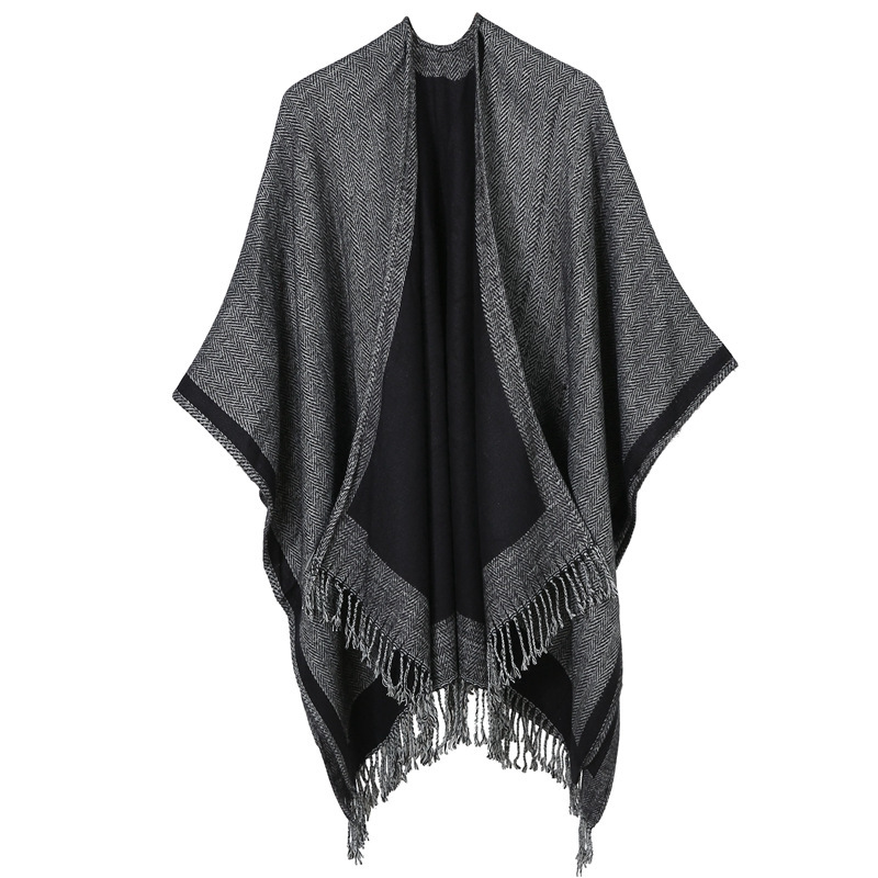 2020 High quality women winter striped black beige fashions ponchos capes with warm thick hood shawls and femme scarves outwear
2020 High quality women winter striped black beige fashions ponchos capes with warm thick hood shawls and femme scarves outwear