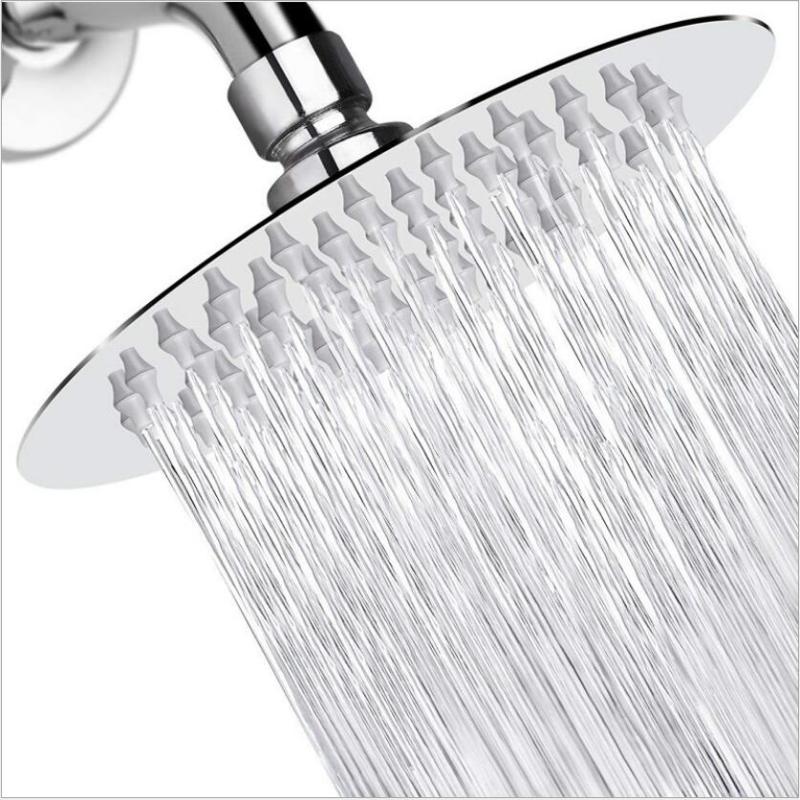 6 inch stainless steel round thin section pressurized water-saving mirror top spray nozzle
6 inch stainless steel round thin section pressurized water-saving mirror top spray nozzle