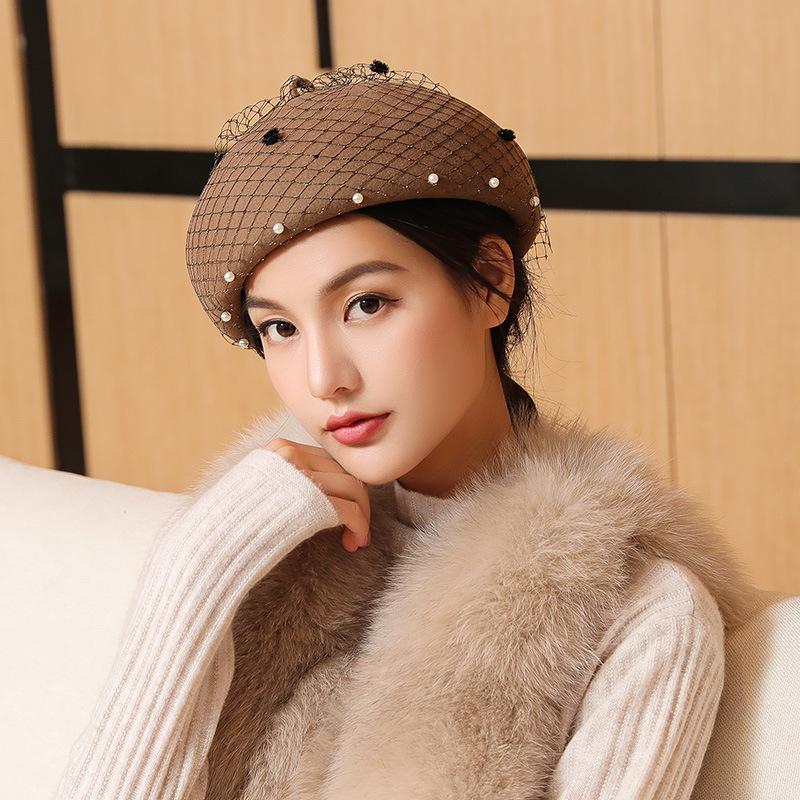 Elegant Wool Fascinators Fedora Women Red Hats Black Wedding Ladies Hat Felt Mesh Berets Caps Pillbox Hat Chapeau
Elegant Wool Fascinators Fedora Women Red Hats Black Wedding Ladies Hat Felt Mesh Berets Caps Pillbox Hat Chapeau