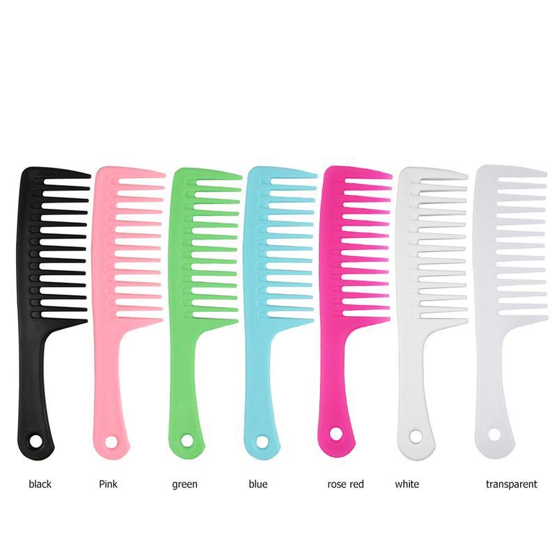 1pc Large Wide Tooth Comb Anti-static Handle Detangling Plastic Hair Comb Straight Handle Comb Hair Styl jllJwj, Silver
1pc Large Wide Tooth Comb Anti-static Handle Detangling Plastic Hair Comb Straight Handle Comb Hair Styl jllJwj, Silver