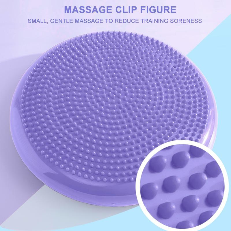 Durable Inflatable Pad For Yoga Pilates Mattress Waist Abdomen Stability Core Training Yoga Cushion1, Purple
Durable Inflatable Pad For Yoga Pilates Mattress Waist Abdomen Stability Core Training Yoga Cushion1, Purple