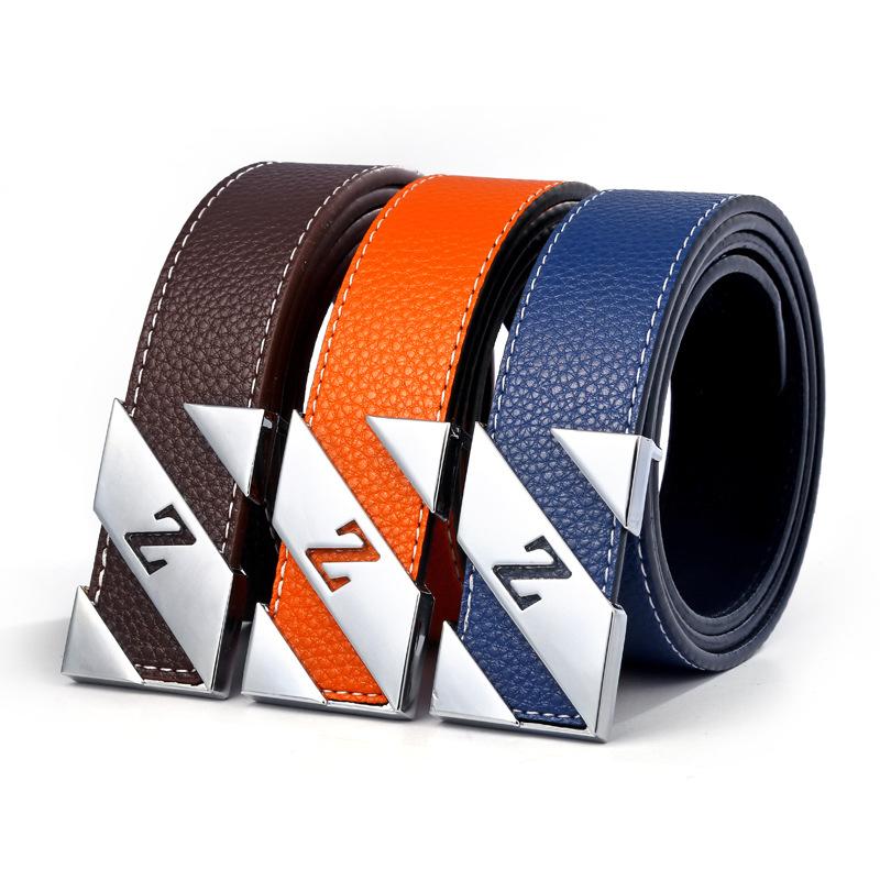 Fashion Pu Leather Men Belts Luxury Designer Vintage Waist Smooth Buckle Belt For Jeans, White
Fashion Pu Leather Men Belts Luxury Designer Vintage Waist Smooth Buckle Belt For Jeans, White