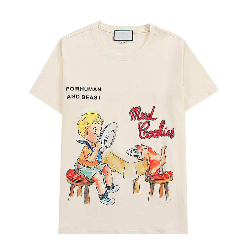 Summer Men Women T Shirts with Letter Printed Casual Mens T Shirt Top Quality Men Fashion Tees Streetwear Apparel 2 Colors, Contrast color
Summer Men Women T Shirts with Letter Printed Casual Mens T Shirt Top Quality Men Fashion Tees Streetwear Apparel 2 Colors, Contrast color