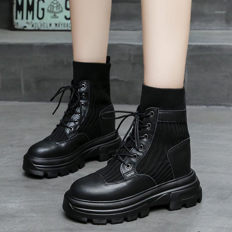 Platform Ankle Boots Women 2020 Autumn Thick Sole Motorcycle Boots Shoes Woman Stretch Fabric Tube Fashion1, Black
Platform Ankle Boots Women 2020 Autumn Thick Sole Motorcycle Boots Shoes Woman Stretch Fabric Tube Fashion1, Black