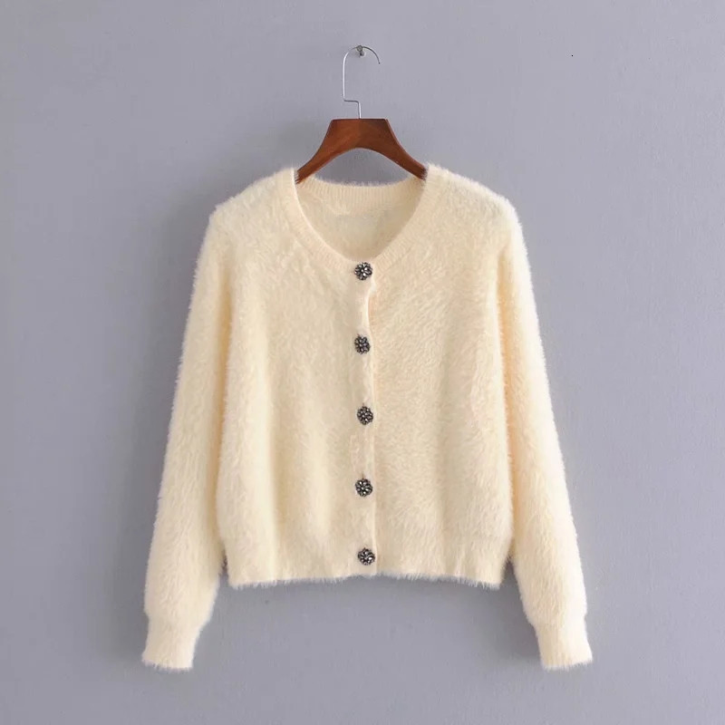 Yellow Faux Fur Knitted Women New 2021 Long Sleeve Button-down Cropped Cardigan Female Fluffy Sweater Lbng
Yellow Faux Fur Knitted Women New 2021 Long Sleeve Button-down Cropped Cardigan Female Fluffy Sweater Lbng