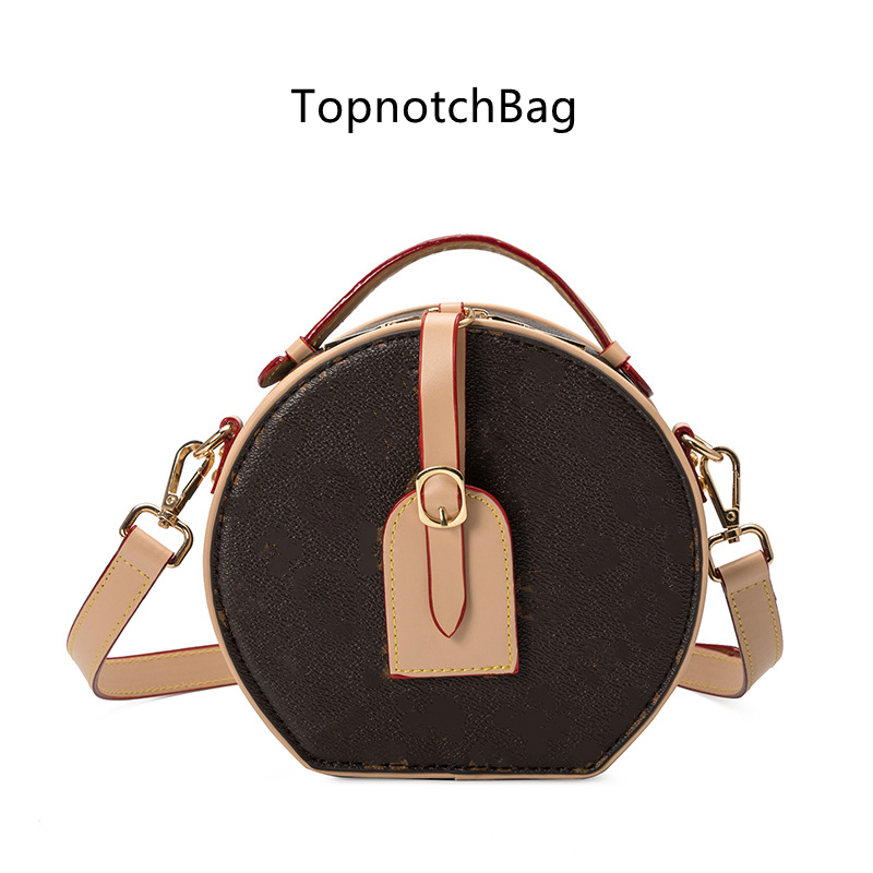 PETITE BOITE CHAPEAU BOITE Handbag Purse Original Cowhide Trim Canvas Hatbox Luxury Designers Shoulder Bags Women Crossbody Bags, Brown flowers
PETITE BOITE CHAPEAU BOITE Handbag Purse Original Cowhide Trim Canvas Hatbox Luxury Designers Shoulder Bags Women Crossbody Bags, Brown flowers