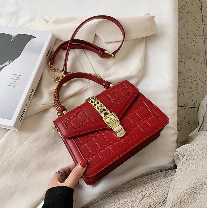 Factory wholesale women handbag street trend embossed leather handbag gold buckle fashion shoulder bag new Stone women messenger bag, Black;red
Factory wholesale women handbag street trend embossed leather handbag gold buckle fashion shoulder bag new Stone women messenger bag, Black;red