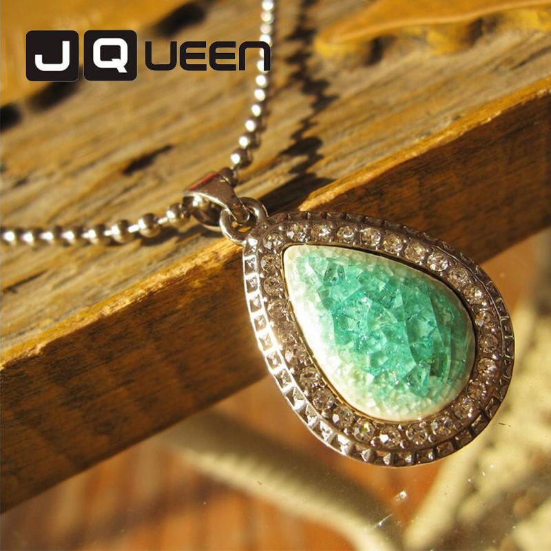 Women's Vintage Ceramic Necklace Green Blue Cracks Water Drop Pendants for Girls Fashion Jewelry Wholesale
Women's Vintage Ceramic Necklace Green Blue Cracks Water Drop Pendants for Girls Fashion Jewelry Wholesale