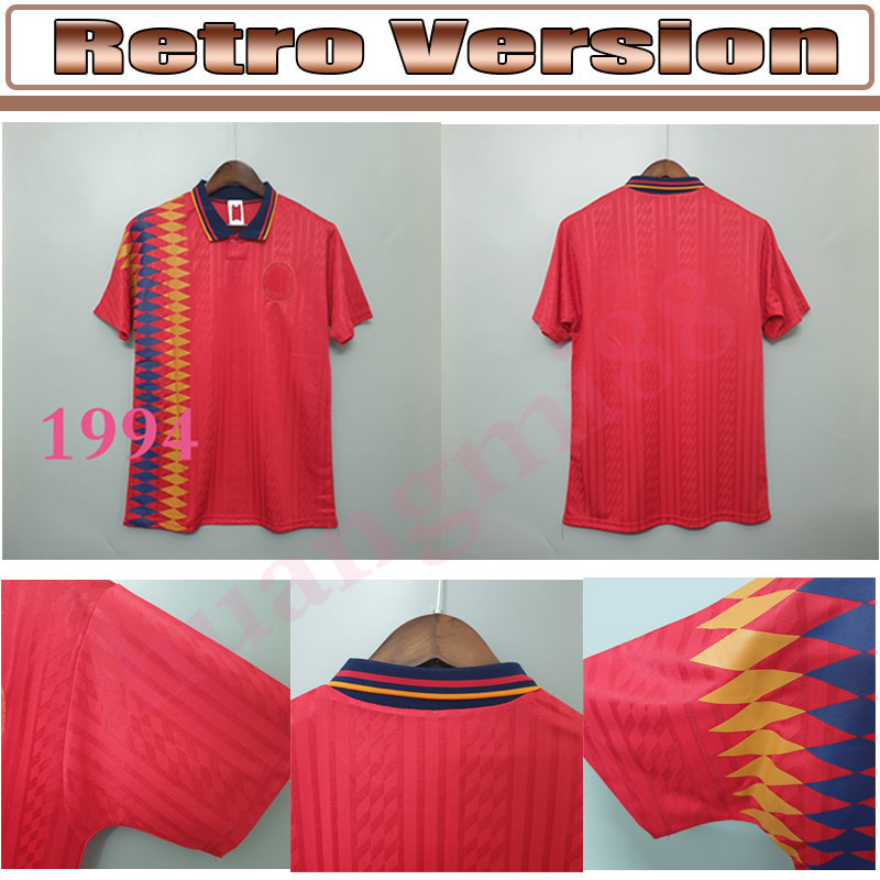 1994 2002 2010 Spain Fernando soccer jerseys Torres Alonso Sergio Ramos Iniesta RetroShirts Vintage football Shirt Camiseta Maill HIERRO
1994 2002 2010 Spain Fernando soccer jerseys Torres Alonso Sergio Ramos Iniesta RetroShirts Vintage football Shirt Camiseta Maill HIERRO