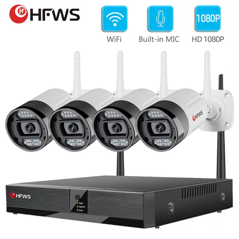 HFWS 4CH 1080P POE NVR Kit 2MP IR IP66 Waterproof Outdoor IP Camera IR CCTV Video Surveillance Video Surveillance Set
HFWS 4CH 1080P POE NVR Kit 2MP IR IP66 Waterproof Outdoor IP Camera IR CCTV Video Surveillance Video Surveillance Set
