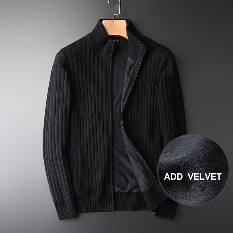 Minglu Turtleneck Men's Sweater Hight Quality Thick Computer Knitted Slim Men's Fashion Zipper Cardigan Sweater Plus Size 4XL 201117, Jtc-7y026
Minglu Turtleneck Men's Sweater Hight Quality Thick Computer Knitted Slim Men's Fashion Zipper Cardigan Sweater Plus Size 4XL 201117, Jtc-7y026