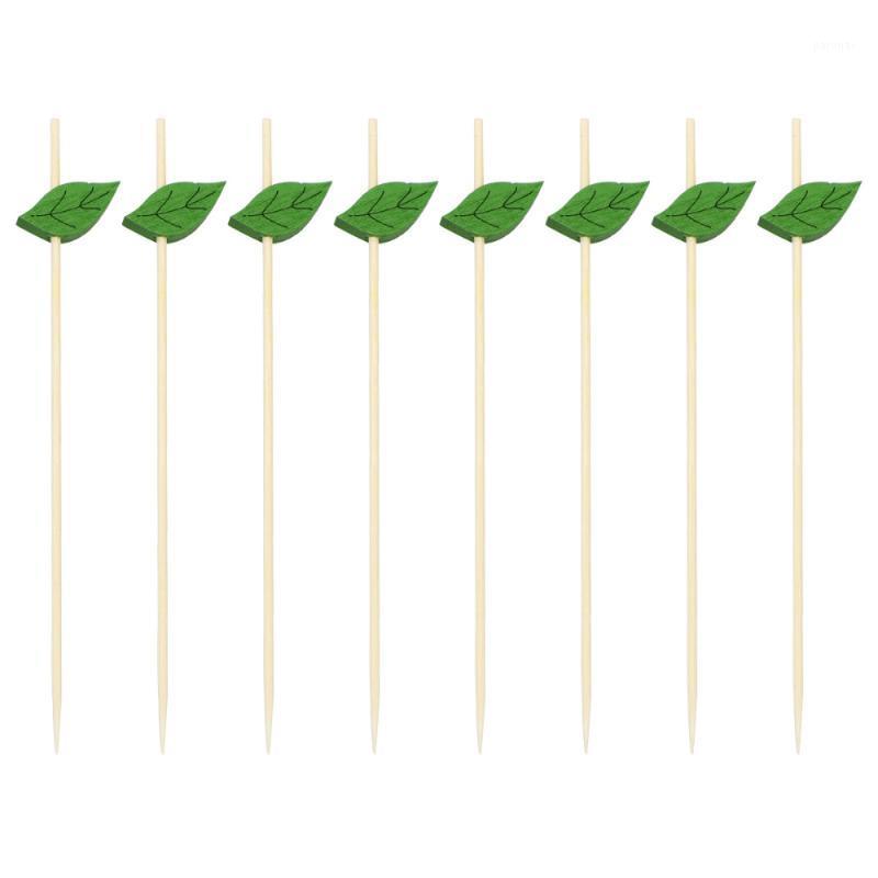 100pcs Disposable Fruit Picks Bamboo Cake Cocktail Picks Sticks Party Supplies Favors for Home Bar (Pointed Leaf 12cm)1
100pcs Disposable Fruit Picks Bamboo Cake Cocktail Picks Sticks Party Supplies Favors for Home Bar (Pointed Leaf 12cm)1