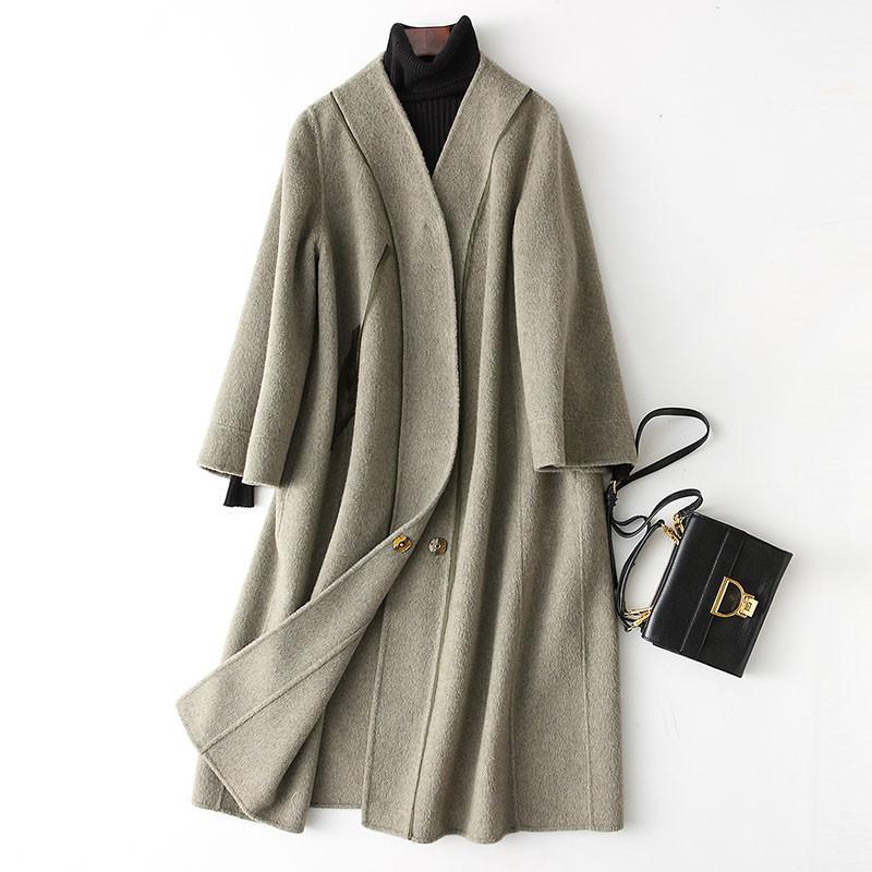 Wool Coat Women 4040 Spring New Women' Cashmere Jackets Long Double Wool Coat Female Outerwear casacos 38503 WYQ33901, Mint green
Wool Coat Women 4040 Spring New Women' Cashmere Jackets Long Double Wool Coat Female Outerwear casacos 38503 WYQ33901, Mint green
