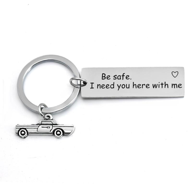 Family Dad Mom Driver Friends Keyring Stainless Steel Be Safe I Need You Here With Me Heart Car Lover Christmas Party Gifts BFF
Family Dad Mom Driver Friends Keyring Stainless Steel Be Safe I Need You Here With Me Heart Car Lover Christmas Party Gifts BFF
