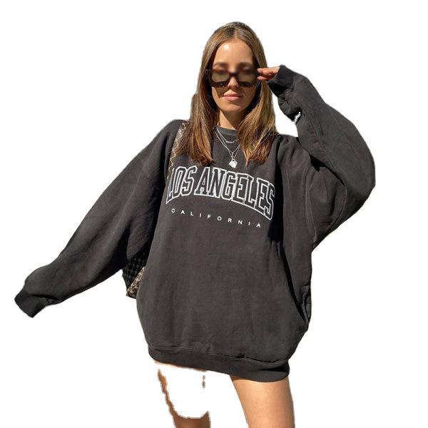 Women Hoodies Sweater Loose Cropped Hoodie Velvet Top Sweatshirt for Girls Women Oversized Sweatshirt Autumn 2021 Hoodies