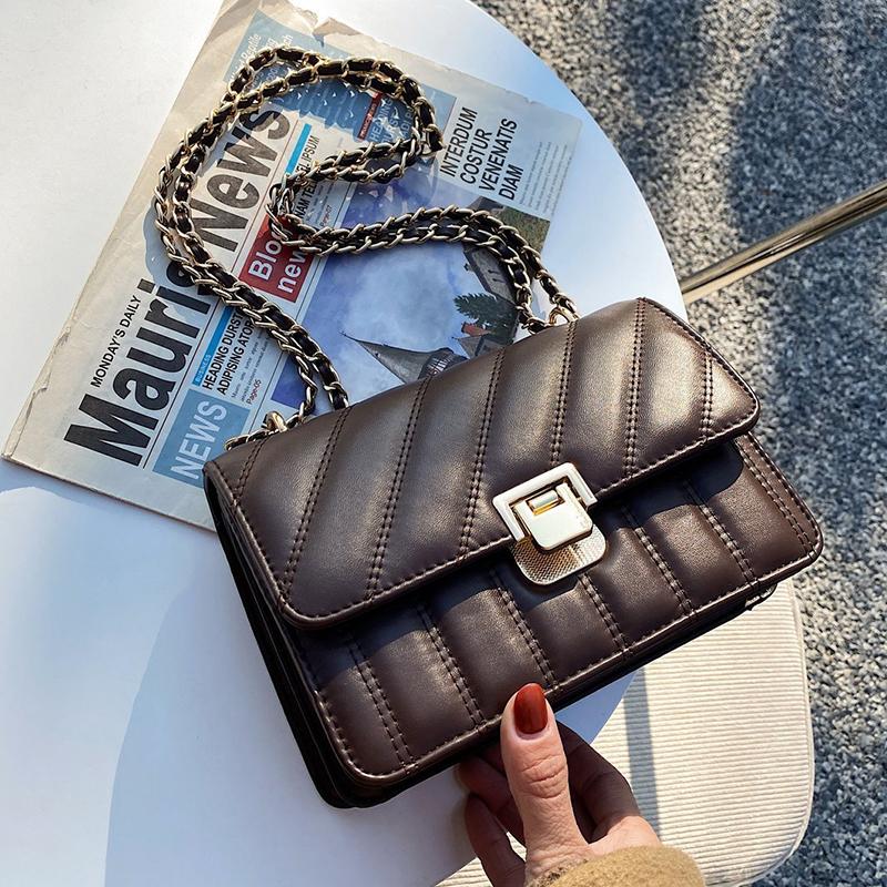 Luxury Chain Brand Designer PU Leather Crossbody Bags For Women 2021 Simple Fashion Shoulder Bag Lady Luxury Small Handbag, Beige
Luxury Chain Brand Designer PU Leather Crossbody Bags For Women 2021 Simple Fashion Shoulder Bag Lady Luxury Small Handbag, Beige