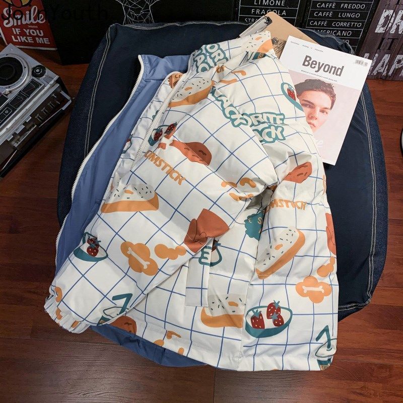 Joinyouth Woman Parkas Plus Size Clothing for Women Short Wear on Both Sides Korean Coat Jackets Winter Warm Coats Outwear 7b191 201110wtt