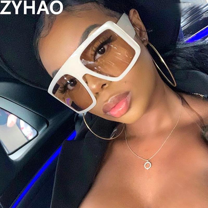 2020 Newest Design Big Frame Oversized Sunglasses Women Large Flat Top Sun Glasses Trendy Square Gradient Shades
2020 Newest Design Big Frame Oversized Sunglasses Women Large Flat Top Sun Glasses Trendy Square Gradient Shades