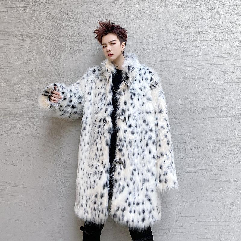 Men Winter Faux Fur Leopard Thick Long Trench Coat Outerwear Male Women Couple Streetwear Hip Hop Vintage Cardigan Jacket, F425
Men Winter Faux Fur Leopard Thick Long Trench Coat Outerwear Male Women Couple Streetwear Hip Hop Vintage Cardigan Jacket, F425