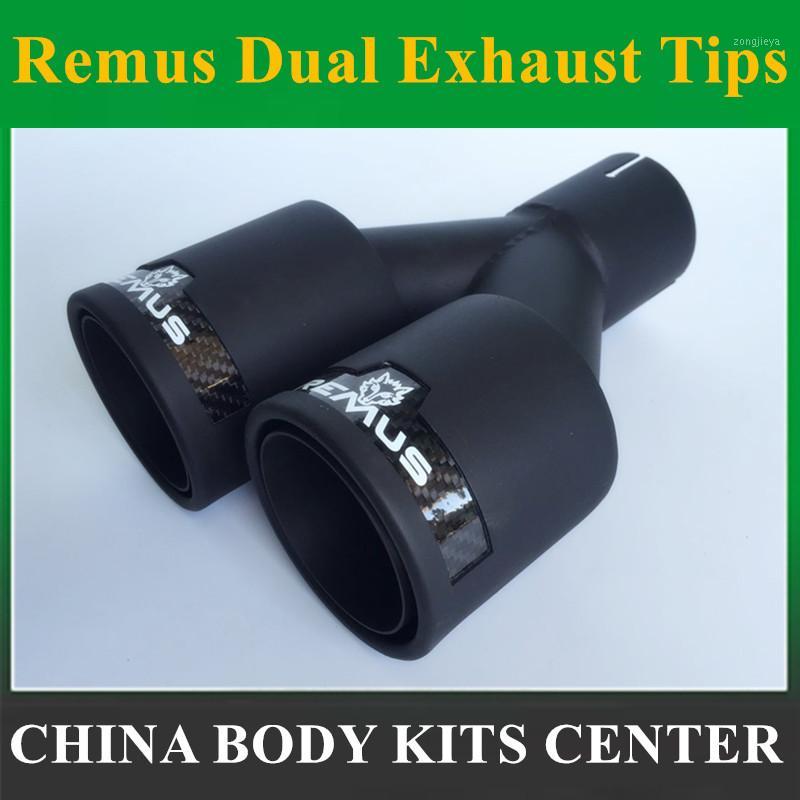1pcs Double wall brushed finished 304 Stainless Steel matte/black vehicle REMUS car exhaust muffler tips1
1pcs Double wall brushed finished 304 Stainless Steel matte/black vehicle REMUS car exhaust muffler tips1