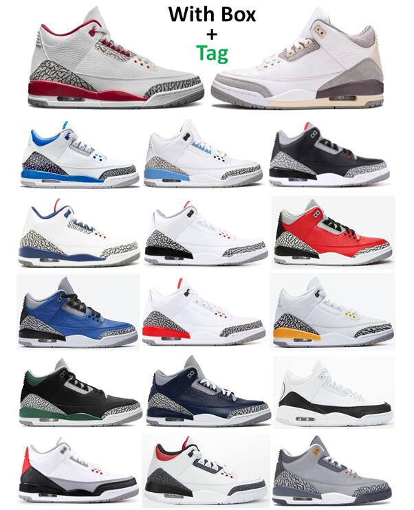 3s Black Cement Cardinal Red Racer Blue UNC Basketball Shoes Men 3 A Ma Maniere Pine Green Varsity Royal True Blue JTH Katrina Midnight Navy Fragment Sneakers, Tinker university red
3s Black Cement Cardinal Red Racer Blue UNC Basketball Shoes Men 3 A Ma Maniere Pine Green Varsity Royal True Blue JTH Katrina Midnight Navy Fragment Sneakers, Tinker university red