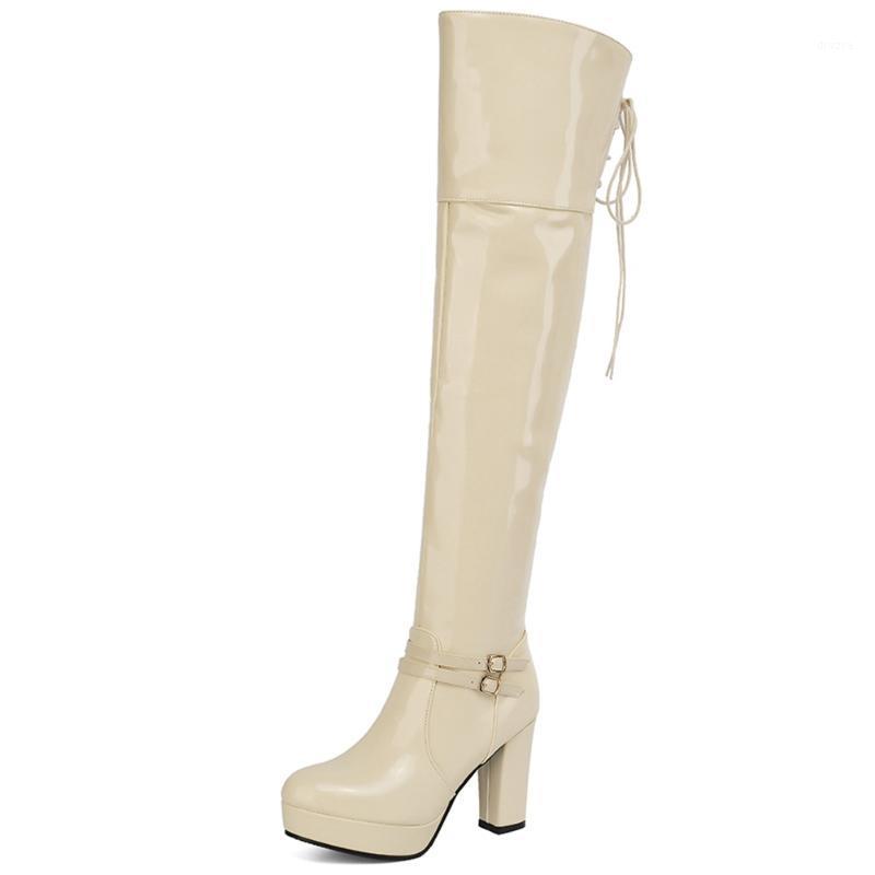 SaraIris Brand Fashion Over The Knee Boots Women Solid Boots Ladies Platform Buckle High Heels Knee High Shoes1, Apricot
SaraIris Brand Fashion Over The Knee Boots Women Solid Boots Ladies Platform Buckle High Heels Knee High Shoes1, Apricot
