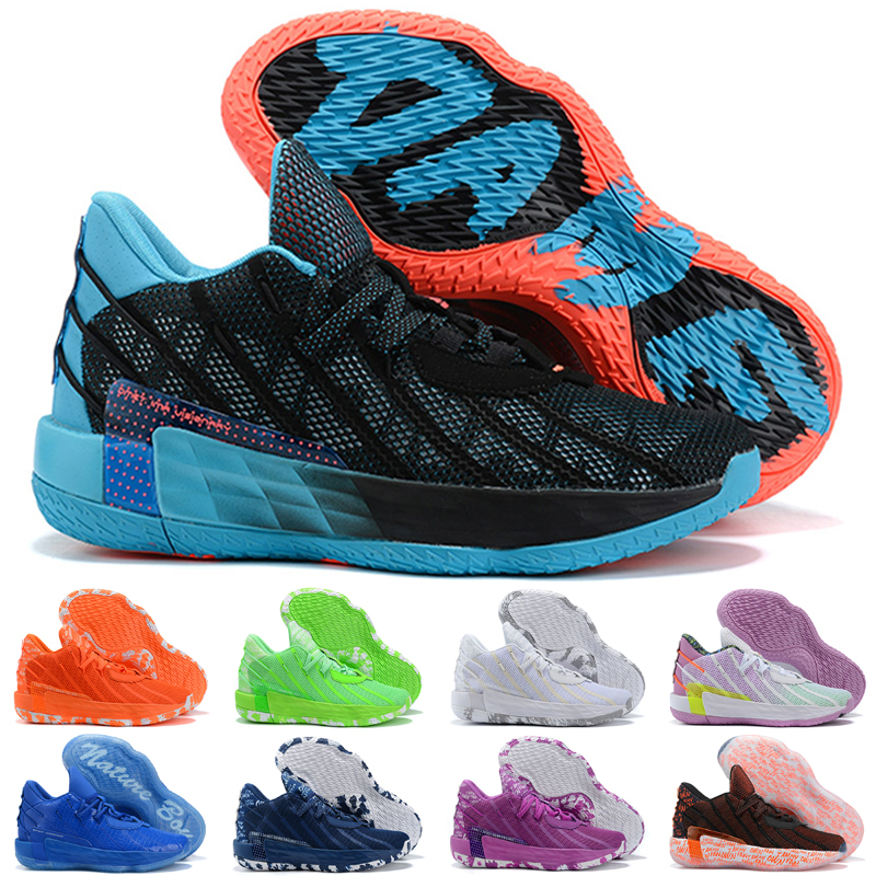 New Arrive 2021 Dame 7 Dark Blue Violet Blue Silver Mens Womens Basketball Shoes Classic Outdoor Fashion Sports Sneakers US 40-46, As photo 4 
New Arrive 2021 Dame 7 Dark Blue Violet Blue Silver Mens Womens Basketball Shoes Classic Outdoor Fashion Sports Sneakers US 40-46, As photo 4