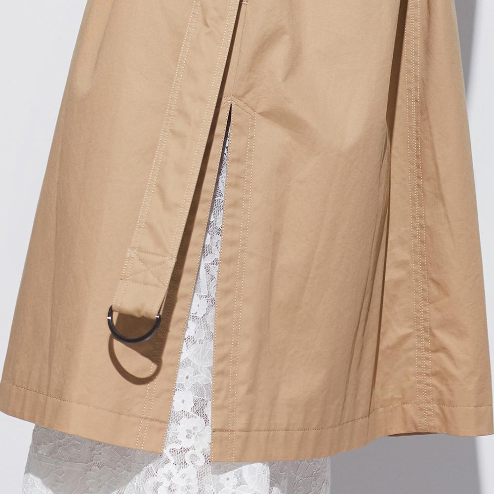 spring and autumn long European and American casual windbreaker women's jacket LJ201128