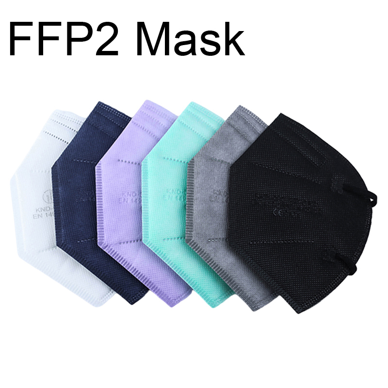 Colorful 5pcs/Pack FFP2 Mask Factory 95% Filter Breathing Respirator 5 layer Designer Face Shield Disposable Folding Masks Dustproof Windproof Anti-Fog JY0736
Colorful 5pcs/Pack FFP2 Mask Factory 95% Filter Breathing Respirator 5 layer Designer Face Shield Disposable Folding Masks Dustproof Windproof Anti-Fog JY0736