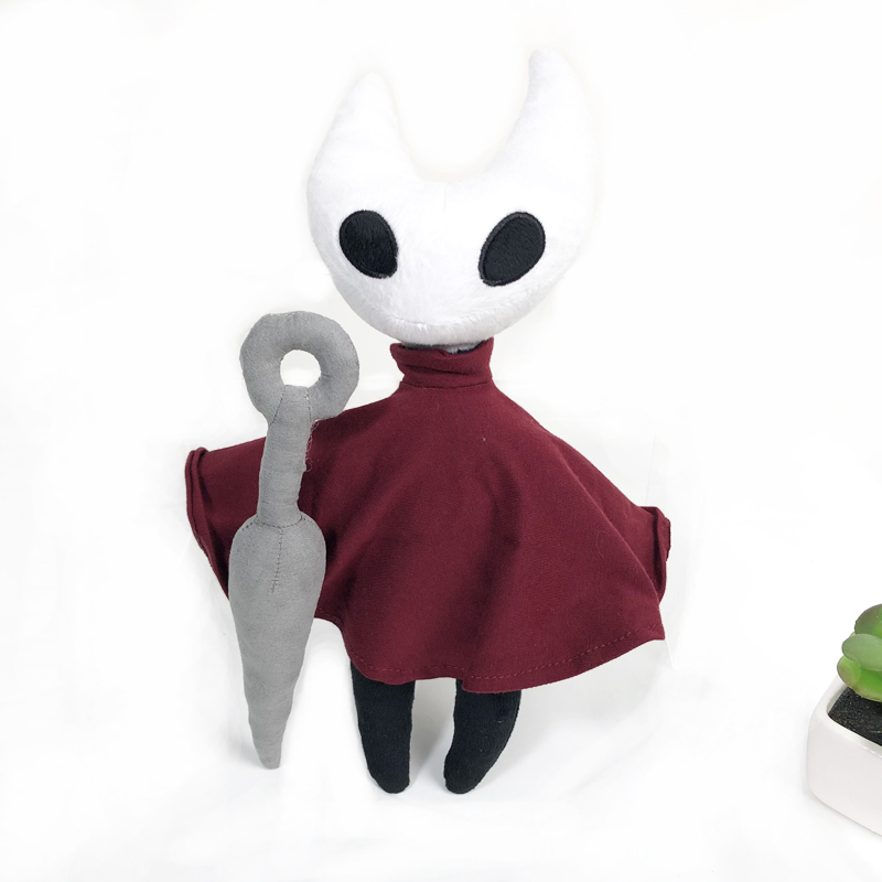 Game Hollow Knight Plush Toys Figure Ghost Stuffed Animals Doll Kids Toys for Children Birthday Gift LJ201126