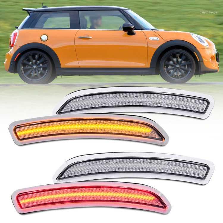 Led Fender Side Marker Lights for Mini Cooper Gen3 F55 F56 F57 Amber Front/Red Rear Led Side Marker Turn Signal Lamp 4pcs Clear1, As pic
Led Fender Side Marker Lights for Mini Cooper Gen3 F55 F56 F57 Amber Front/Red Rear Led Side Marker Turn Signal Lamp 4pcs Clear1, As pic