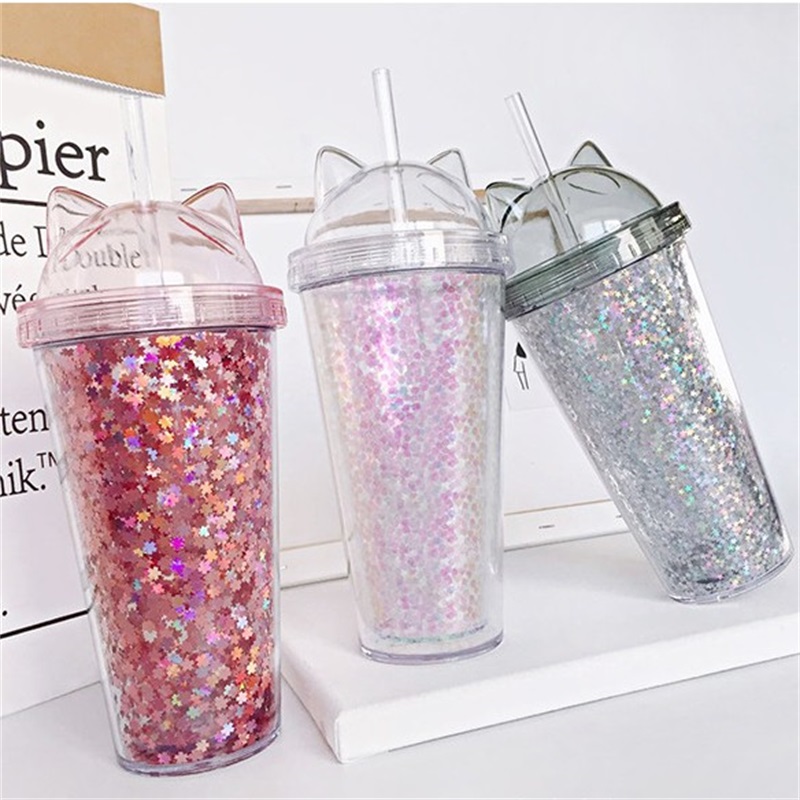 Baby Wine Cartoon Cat Glass Layer Double Flashing Cup Kids Juice With Cute Creative Tumbler Plastic Sequins Ear Straws 22 Fdhs
Baby Wine Cartoon Cat Glass Layer Double Flashing Cup Kids Juice With Cute Creative Tumbler Plastic Sequins Ear Straws 22 Fdhs