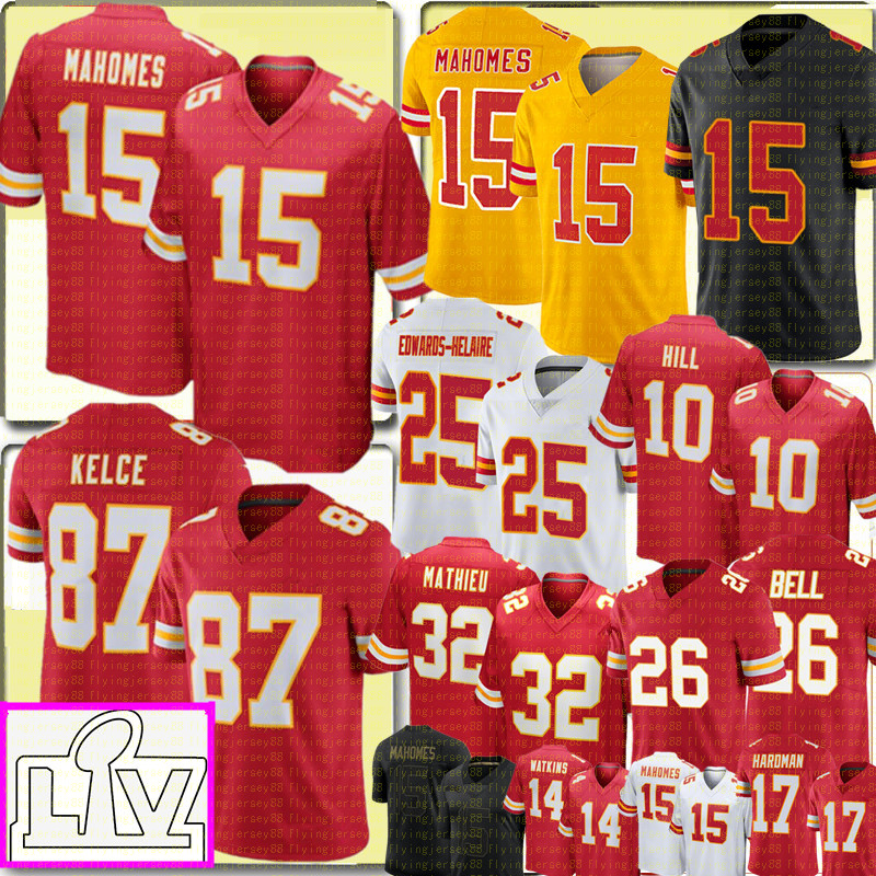 Patrick Mahomes Jersey Travis Kelce Clyde Edwards-Helaire Jerseys Tyreek Hill Tyrann Mathieu Le'Veon Bell Sammy Watkins Mecole Hardman 15 87, Women
Patrick Mahomes Jersey Travis Kelce Clyde Edwards-Helaire Jerseys Tyreek Hill Tyrann Mathieu Le'Veon Bell Sammy Watkins Mecole Hardman 15 87, Women