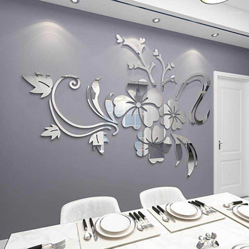 1 set Exquisite Flower 3D Mirror Wall Stickers Removable Decal Art Mural Home Bedroom TV acrylic Background Decoration1
1 set Exquisite Flower 3D Mirror Wall Stickers Removable Decal Art Mural Home Bedroom TV acrylic Background Decoration1