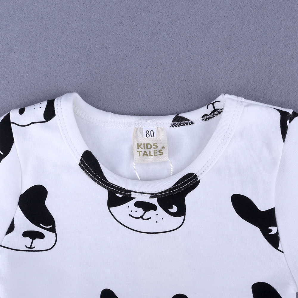 Children Pajamas Set Kids Cartoon Cozy homewear Baby Boys Girls Eyelash Print Lounge wear Kids Evening Dress LJ201216