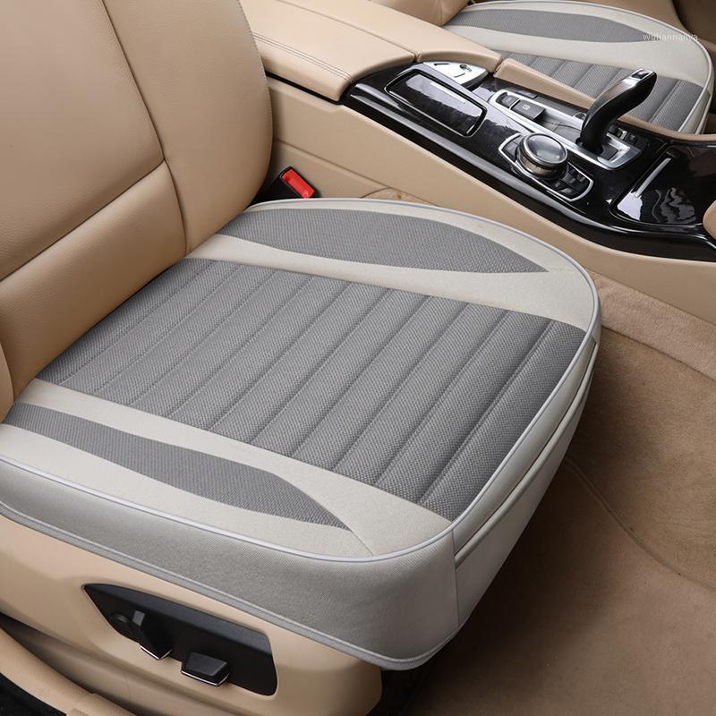 Linen Fabric Car Seat Cover Four Seasons Front Rear Flax Cushion Breathable Protector Mat Pad Auto Accessories Universal Size Covers
Linen Fabric Car Seat Cover Four Seasons Front Rear Flax Cushion Breathable Protector Mat Pad Auto Accessories Universal Size Covers